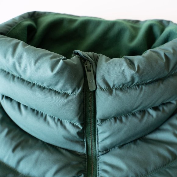 Lululemon Lightweight Relaxed-Fit Down Puffer Jacket Everglade Green - Picture 6 of 15